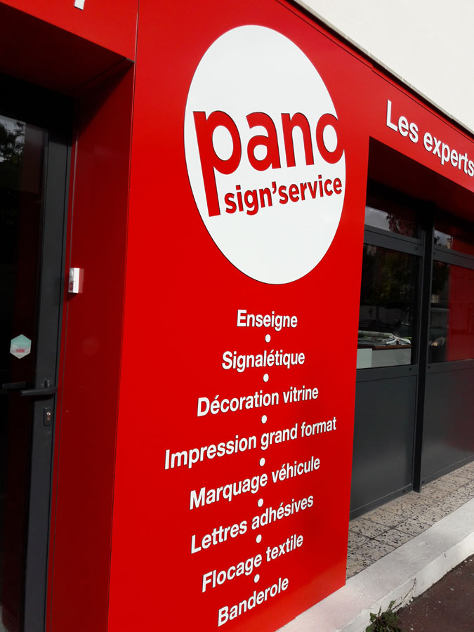 Présentation Pano Sign’Service Saint-Gratien